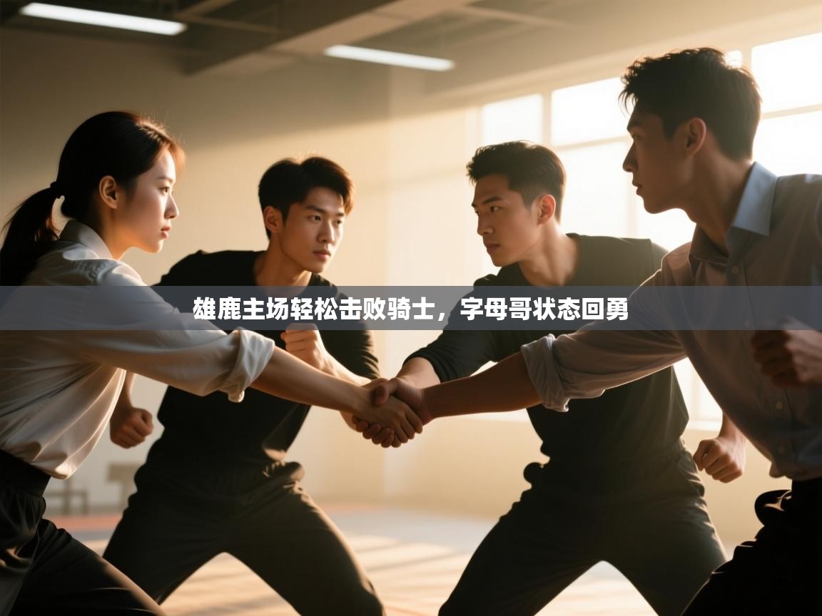 雄鹿主场轻松击败骑士，字母哥状态回勇